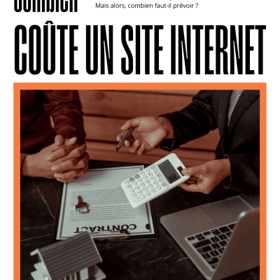 Combien coûte un site internet